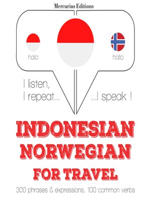 cover image of kata perjalanan dan frase dalam Norwegia